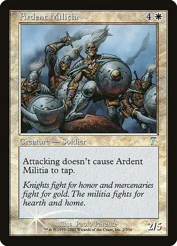 Ardent Militia - 7ed Spoiler