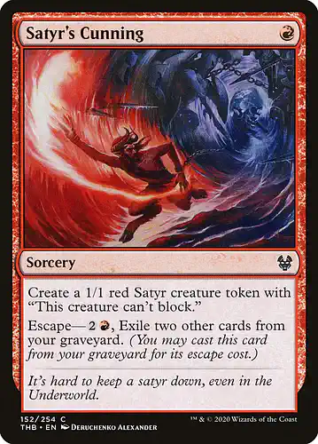 Satyr's Cunning - thb Spoiler