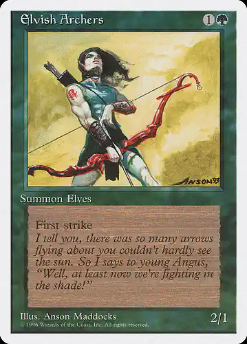 Elvish Archers - itp Spoiler