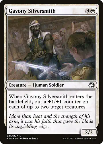 Gavony Silversmith - mid Spoiler