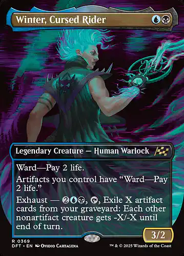 Winter, Cursed Rider - dft Spoiler