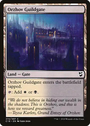 Orzhov Guildgate - c18 Spoiler