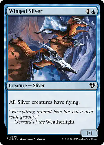 Winged Sliver - cmm Spoiler
