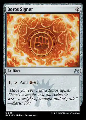 Boros Signet - rvr Spoiler