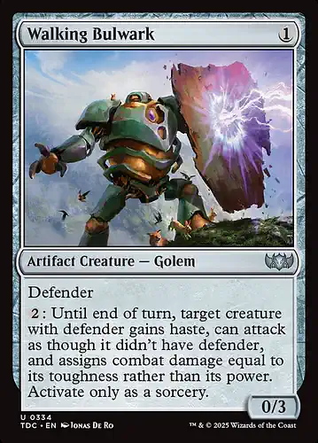 Walking Bulwark - tdc Spoiler