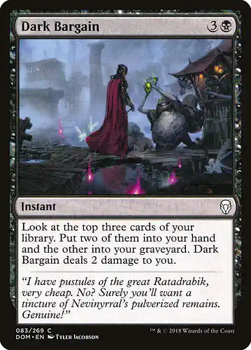 Dark Bargain - dom Spoiler