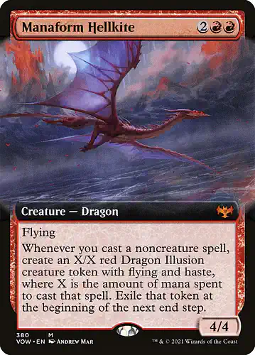 Manaform Hellkite - vow Spoiler