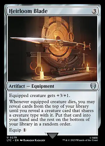 Heirloom Blade - ltc Spoiler