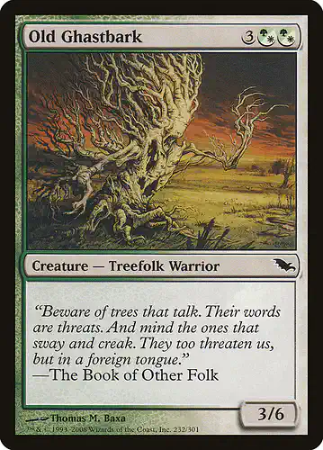 Old Ghastbark - shm Spoiler