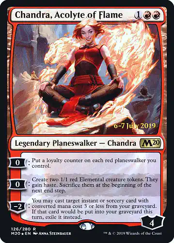 Chandra, Acolyte of Flame - m20 Spoiler