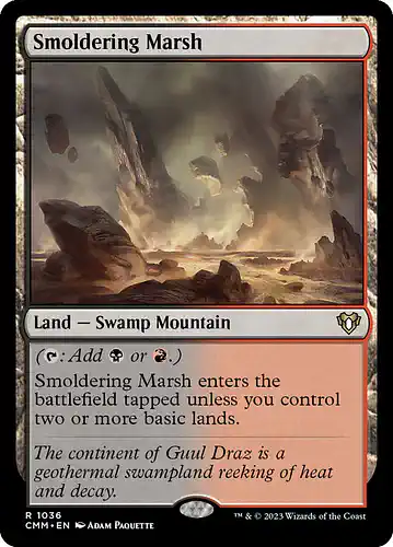 Smoldering Marsh - cmm Spoiler