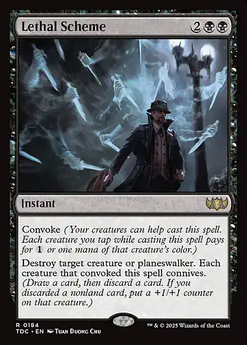 Lethal Scheme - tdc Spoiler