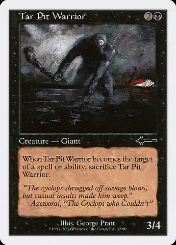 Tar Pit Warrior - btd Spoiler