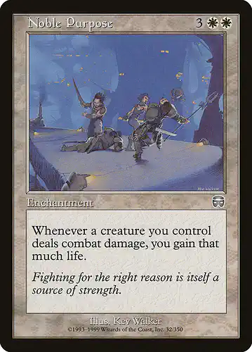 Noble Purpose - mmq Spoiler