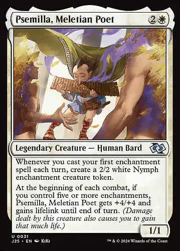 Psemilla, Meletian Poet - j25 Spoiler