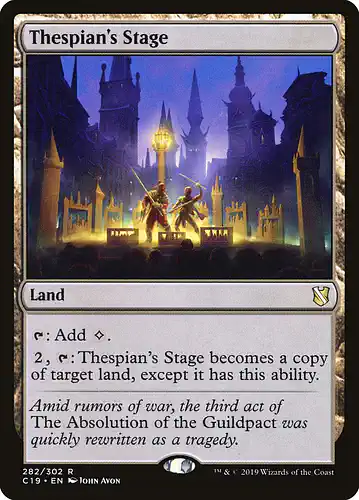 Thespian's Stage - c19 Spoiler