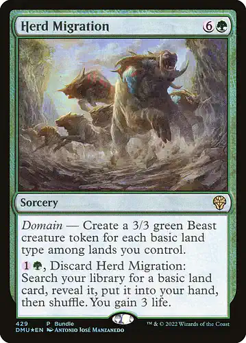 Herd Migration - dmu Spoiler