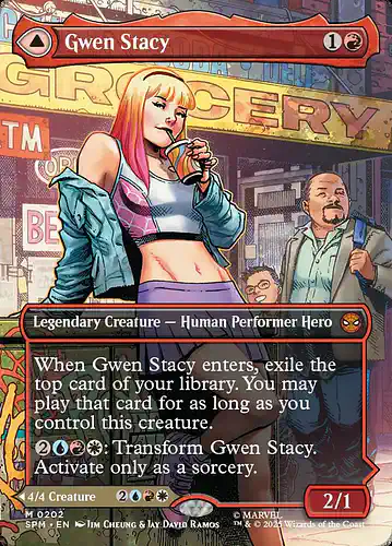 Gwen Stacy - spm Spoiler