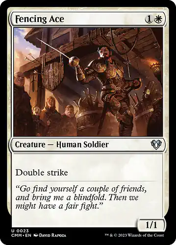 Fencing Ace - cmm Spoiler