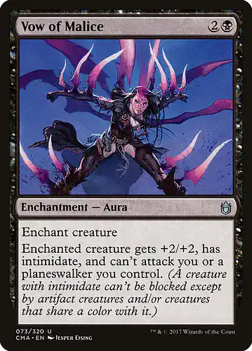 Vow of Malice - cma Spoiler