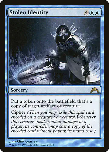 Stolen Identity - gtc Spoiler