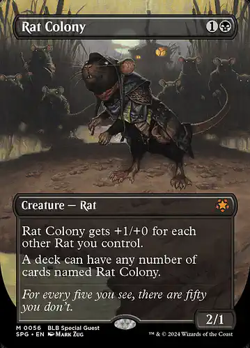 Rat Colony - spg Spoiler