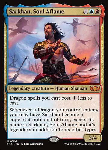 Sarkhan, Soul Aflame - tdc Spoiler