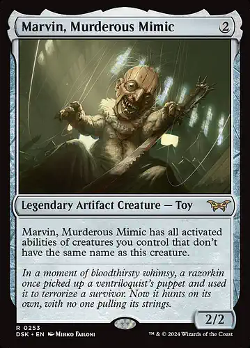 Marvin, Murderous Mimic - dsk Spoiler