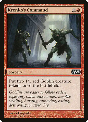 Krenko's Command - m13 Spoiler