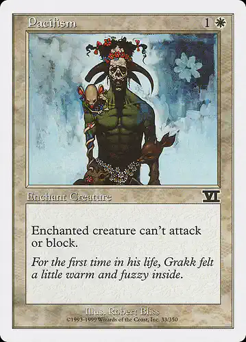 Pacifism - 6ed Spoiler