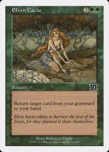 Elven Cache - 6ed Spoiler