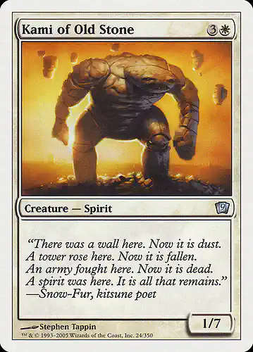 Kami of Old Stone - 9ed Spoiler