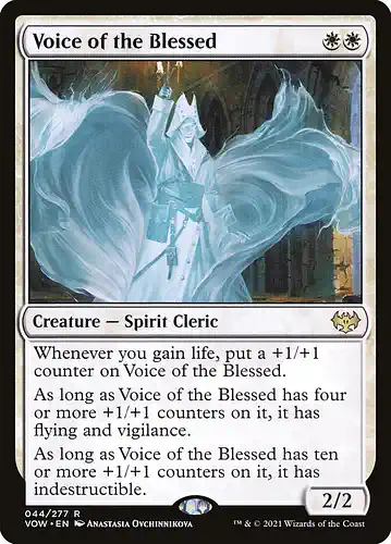 Voice of the Blessed - vow Spoiler