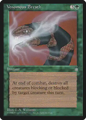 Venomous Breath - ice Spoiler