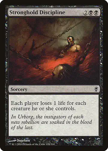 Stronghold Discipline - cns Spoiler