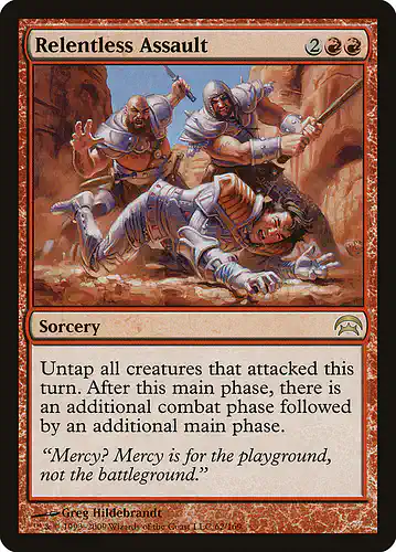 Relentless Assault - hop Spoiler