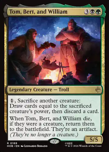 Tom, Bert, and William - hob Spoiler