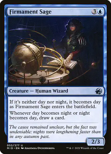 Firmament Sage - mid Spoiler