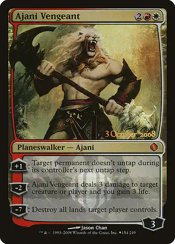Ajani Vengeant - ala Spoiler