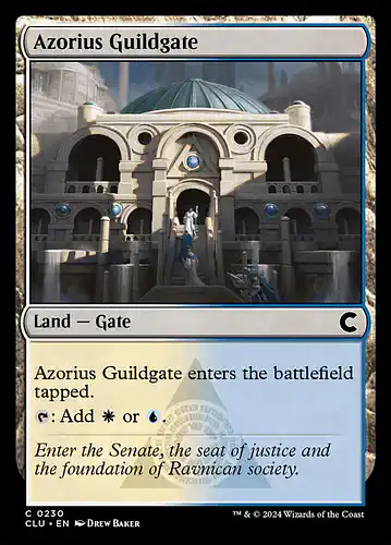 Azorius Guildgate - clu Spoiler