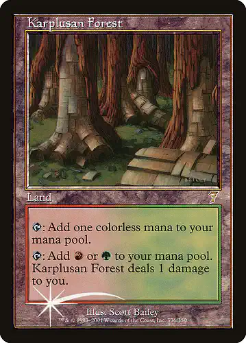 Karplusan Forest - 7ed Spoiler