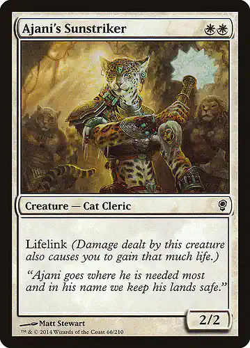 Ajani's Sunstriker - cns Spoiler