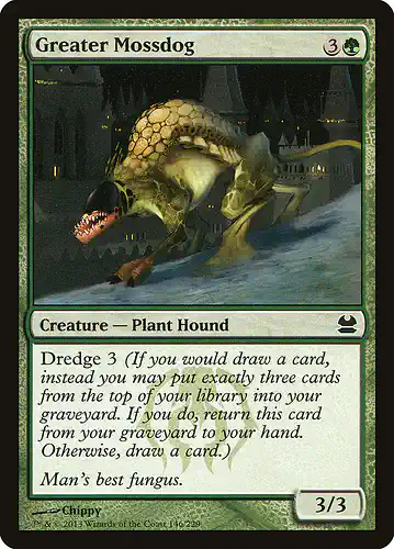 Greater Mossdog - mma Spoiler