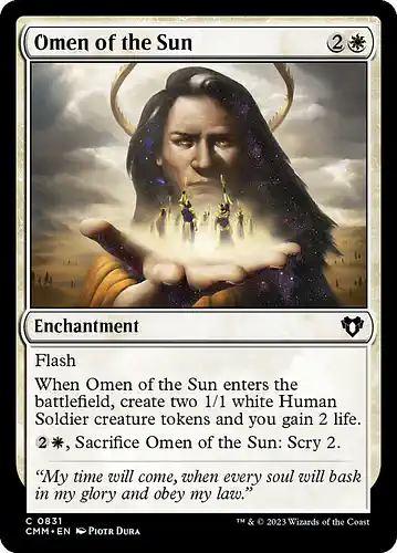 Omen of the Sun - cmm Spoiler