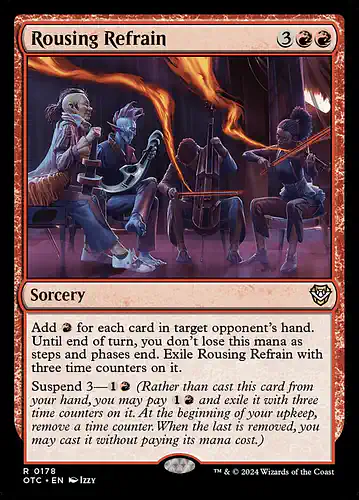 Rousing Refrain - otc Spoiler