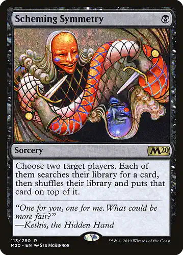 Scheming Symmetry - m20 Spoiler