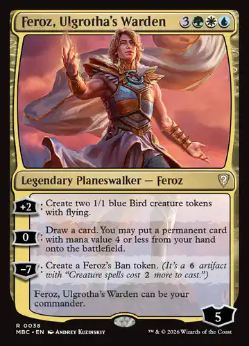Feroz, Ulgrotha's Warden - mbc Spoiler