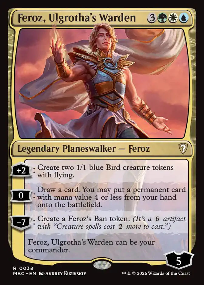 Feroz, Ulgrotha's Warden