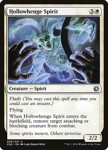 Hollowhenge Spirit - cn2 Spoiler