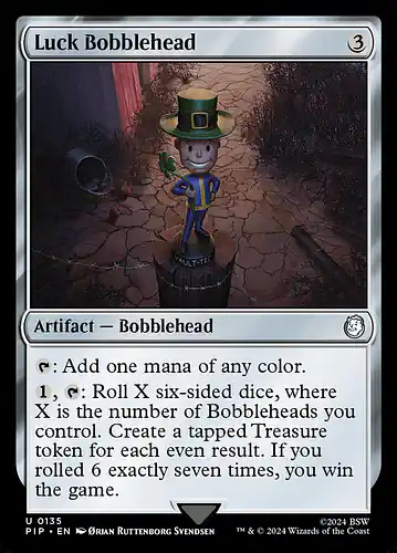 Luck Bobblehead - pip Spoiler